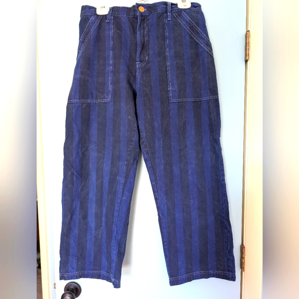 Striped Work Pants